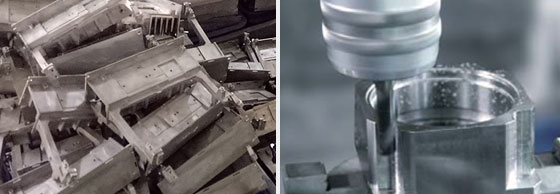 噴砂、攻牙、拋光